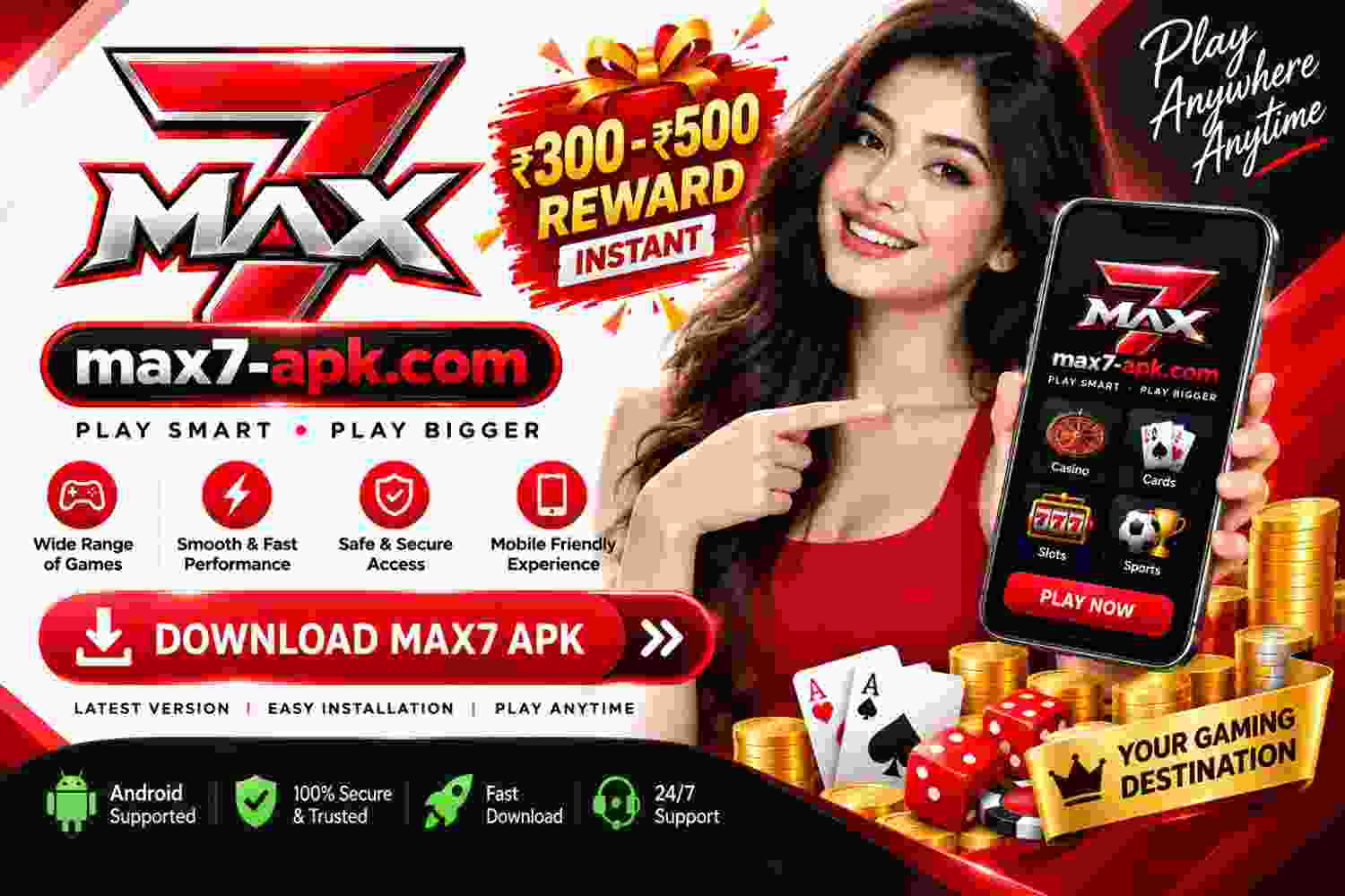 Max7 Gaming App